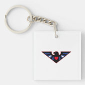 Leather Eagle Pride Sleutelhanger (Voorkant)