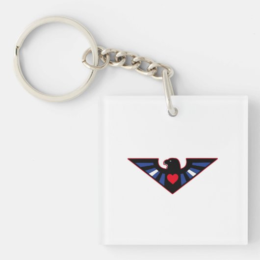Leather Eagle Pride Sleutelhanger (Voorkant)