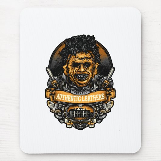 Leather Face, Horror, Halloween Muismat (Voorkant)