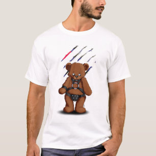 Leather Gay bear T-shirt