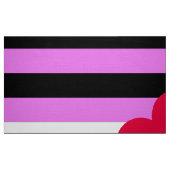 Leather Girl Pride Flag Stof (Fat Quarter)