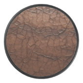 Leather  hockey puck (Voorkant)