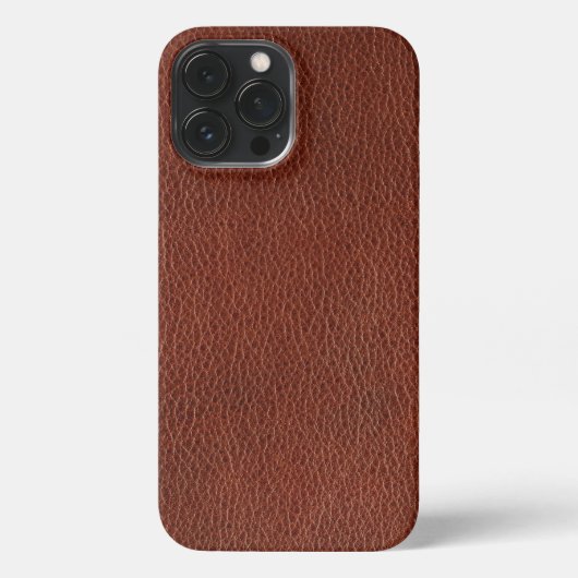 Leather iPhone 13 Pro Max Hoesje (Achterkant)