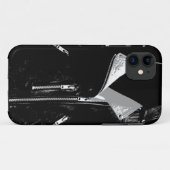 Leather Jacket White iPhone 5 hoesje (Achterkant (horizontaal))