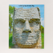 Leather Lips Wyandot Indian Chief Legpuzzel (Verticaal)