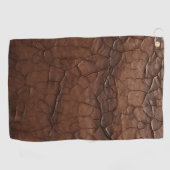 Leather-look Golfhanddoek (Horizontaal)