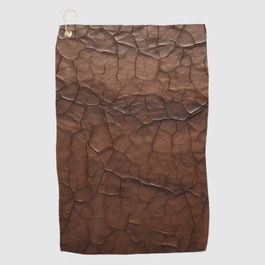 Leather-look Golfhanddoek (Voorkant)