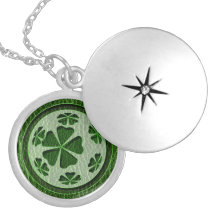Leather-look Irish CloverBall