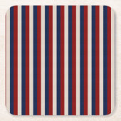 LEATHER LOOK PATRIOTIC STRIPES-PAPIER ONDERZETTERS (Voorkant)