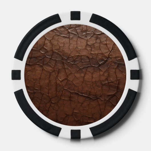 Leather-look Poker Chips (Voorkant)