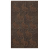 Leather-look Rabbit Dark Tafelkleed (Voorkant)