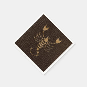 Leather-look Scorpio Servet