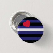 Leather Pride Flag Button (Voorkant /achterkant)