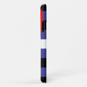 Leather Pride Flag Case-Mate iPhone Case (Achterkant/rechts)