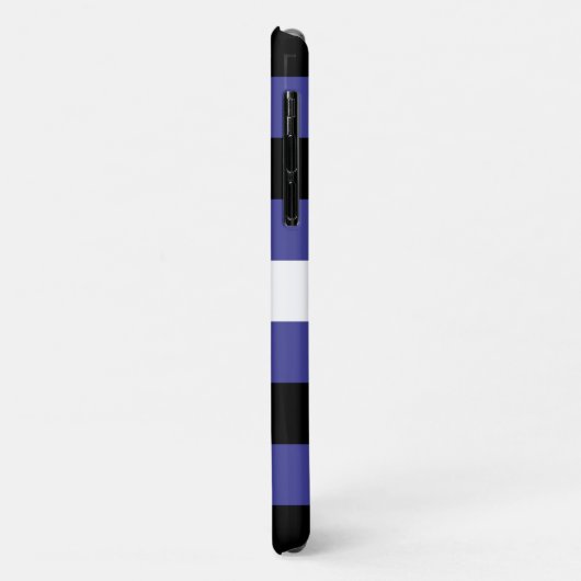 Leather Pride Flag Case-Mate iPhone Case (Achterkant/links)