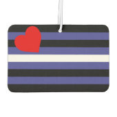 Leather Pride Flag Luchtverfrisser (Achterkant)