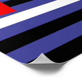 Leather Pride Flag Poster (Hoek)