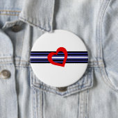 Leather Pride Flag Ronde Button 4,0 Cm (In situ)