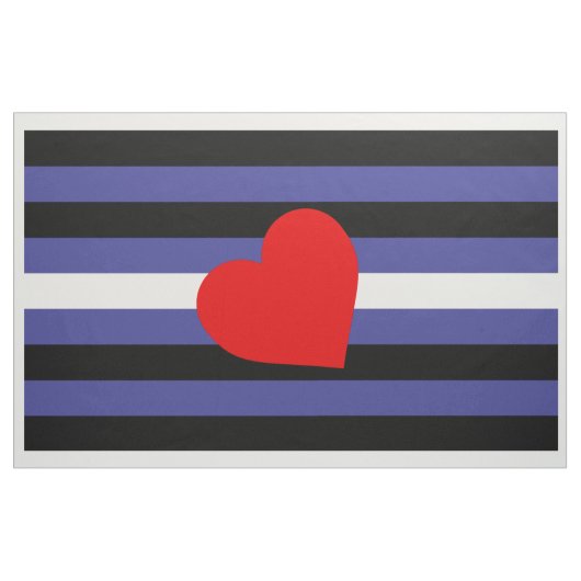 Leather Pride Flag Stof (Yard (91,4 cm))