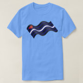 Leather Pride Flag T-shirt (Design voorkant)
