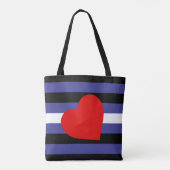 Leather Pride Flag Tote Bag (Achterkant)