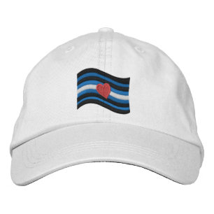 Leather Pride Geborduurde Pet