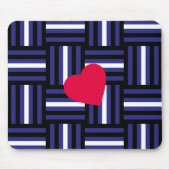 Leather Pride geïnspireerde Mousepad Muismat (Voorkant)