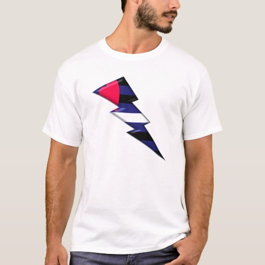 Leather Pride Lightning Bolt T-shirt (Voorkant)