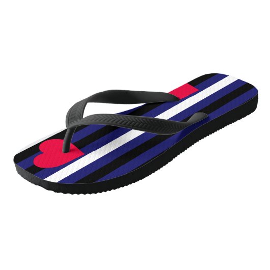 Leather Pride Teenslippers (Schuin)