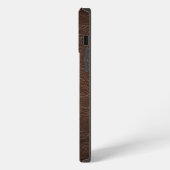 Leather Print iPhone 13 Pro Max Hoesje (Linkerkant)