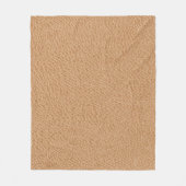 Leather texture background. Brown leather texture. Fleece Deken (Voorkant)