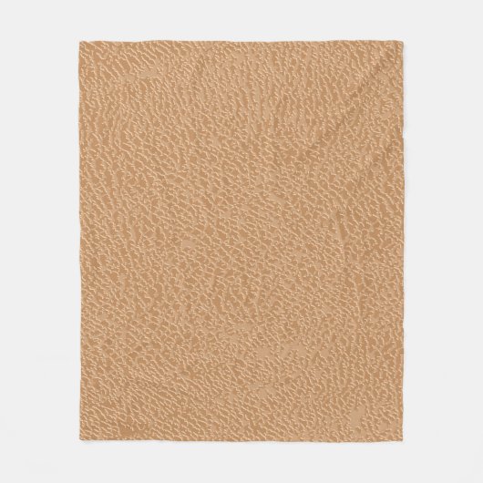 Leather texture background. Brown leather texture. Fleece Deken (Voorkant)