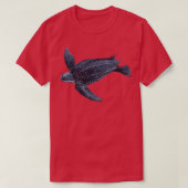 LEATHERBACK TURTLE T-SHIRT (Design voorkant)