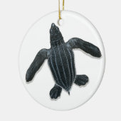 Leatherback Zee Turtle Hatchling Ornament (Links)