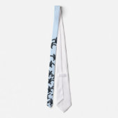Leatherback Zee Turtle Hatchlings Necktie Stropdas (Achterkant)