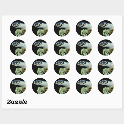 Leatherback Zee Turtle Stickers (Vel)