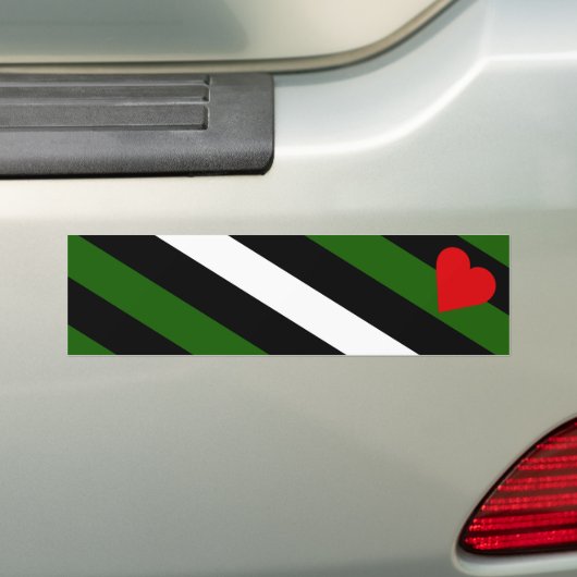 Leatherboy Flag Bumpersticker (Op auto)