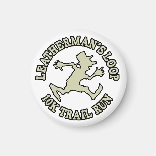 Leatherman's Loop Running Man Magnet (Voorkant)