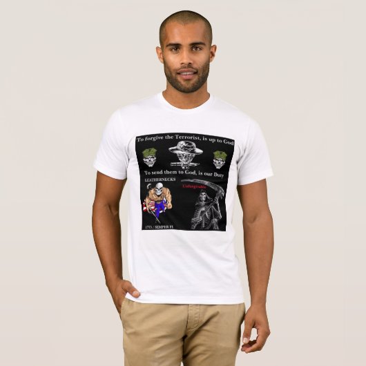 LEATHERNECKS T-SHIRT (Voorkant volledig)