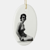Leatrice-versiering Keramisch Ornament (Rechts)