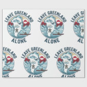 Leave Greenland Alone Cadeaupapier (Vlak)