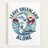 Leave Greenland Alone Planner (Voorkant)