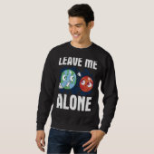 LEAVE ME ALONE Space Enthusiast Space Mars Trui (Voorkant volledig)
