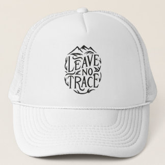 Leave no trace camping hiking trucker pet