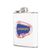 Leavenworth Beknopte Carabiner Heupfles (Links)