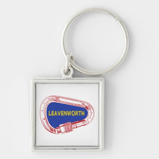 Leavenworth Beknopte Carabiner Sleutelhanger (Voorkant)