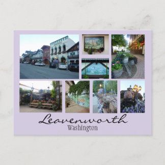 Leavenworth Collage 2 Briefkaart