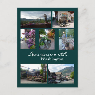 Leavenworth Collage Briefkaart