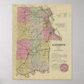 Leavenworth County, Kansas Poster (Voorkant)