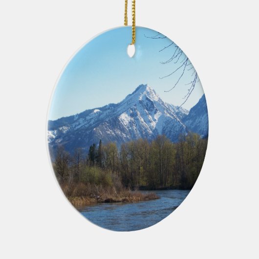 Leavenworth Keramisch Ornament (Rechts)